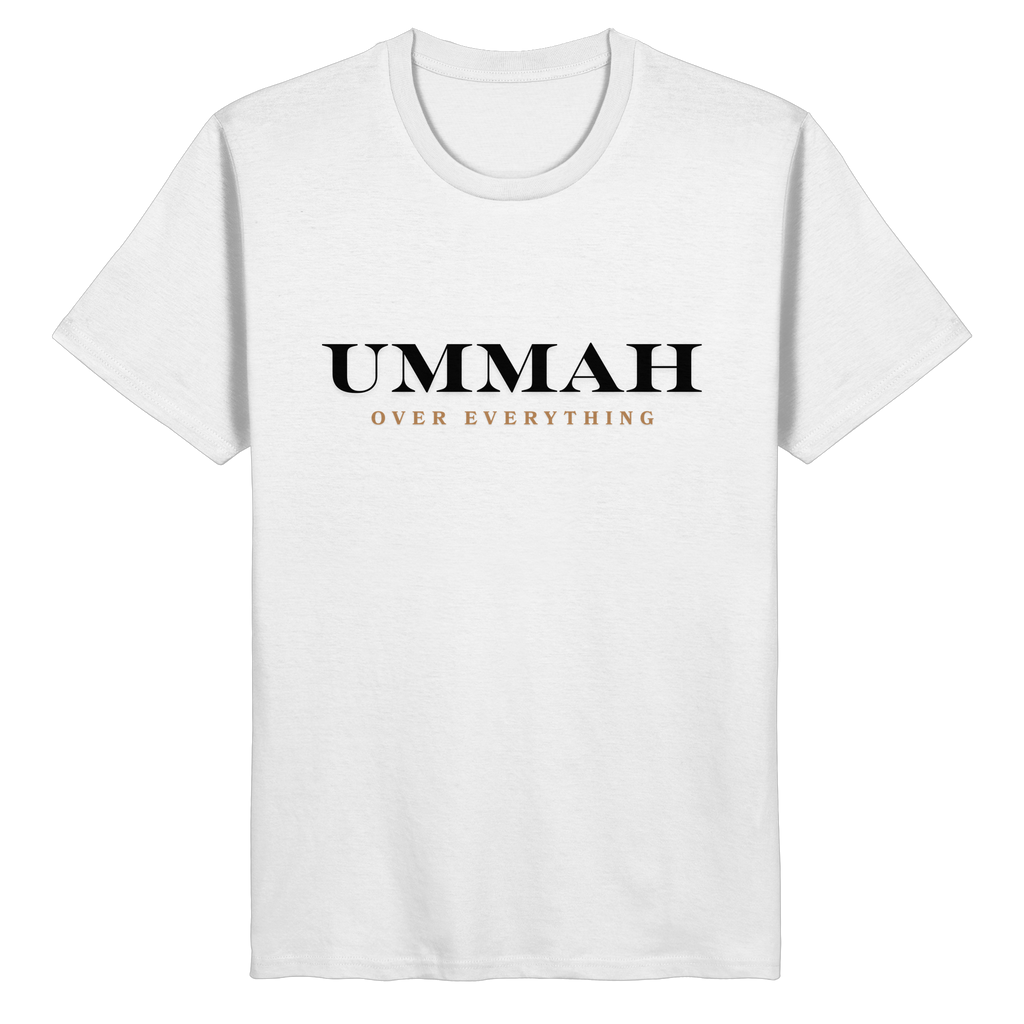 UMMAH OVER EVERYTHING - Organic Basic Shirt