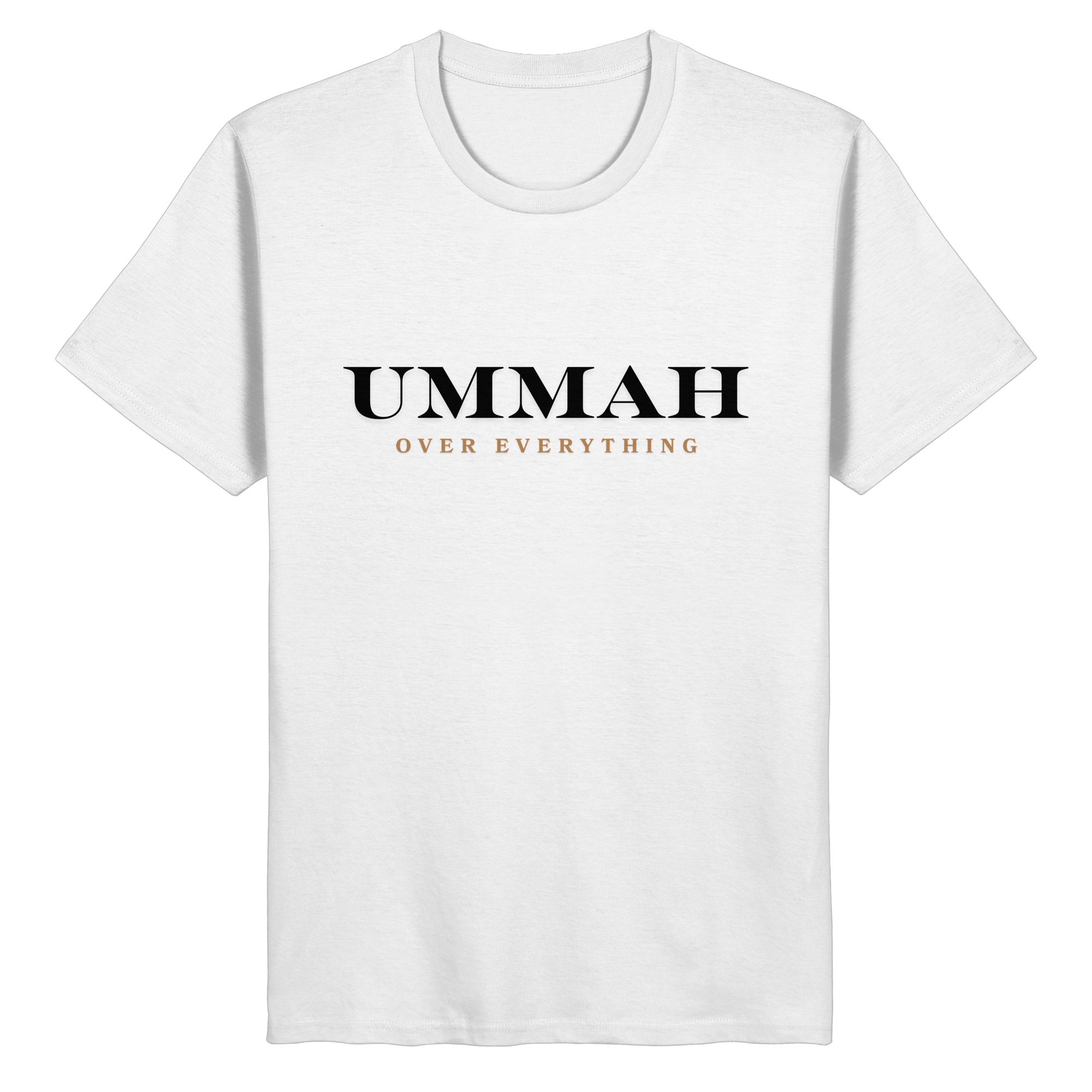 UMMAH OVER EVERYTHING - Organic Basic Shirt
