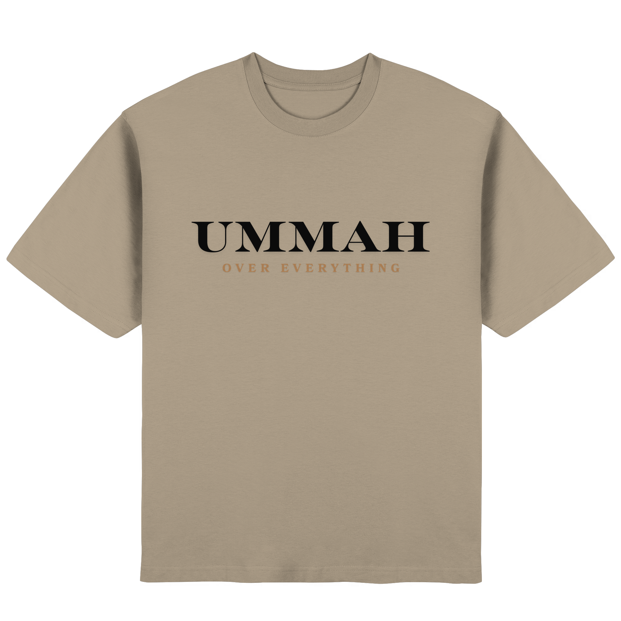 UMMAH OVER EVERYTHING - Streetwear Oversized T-Shirt