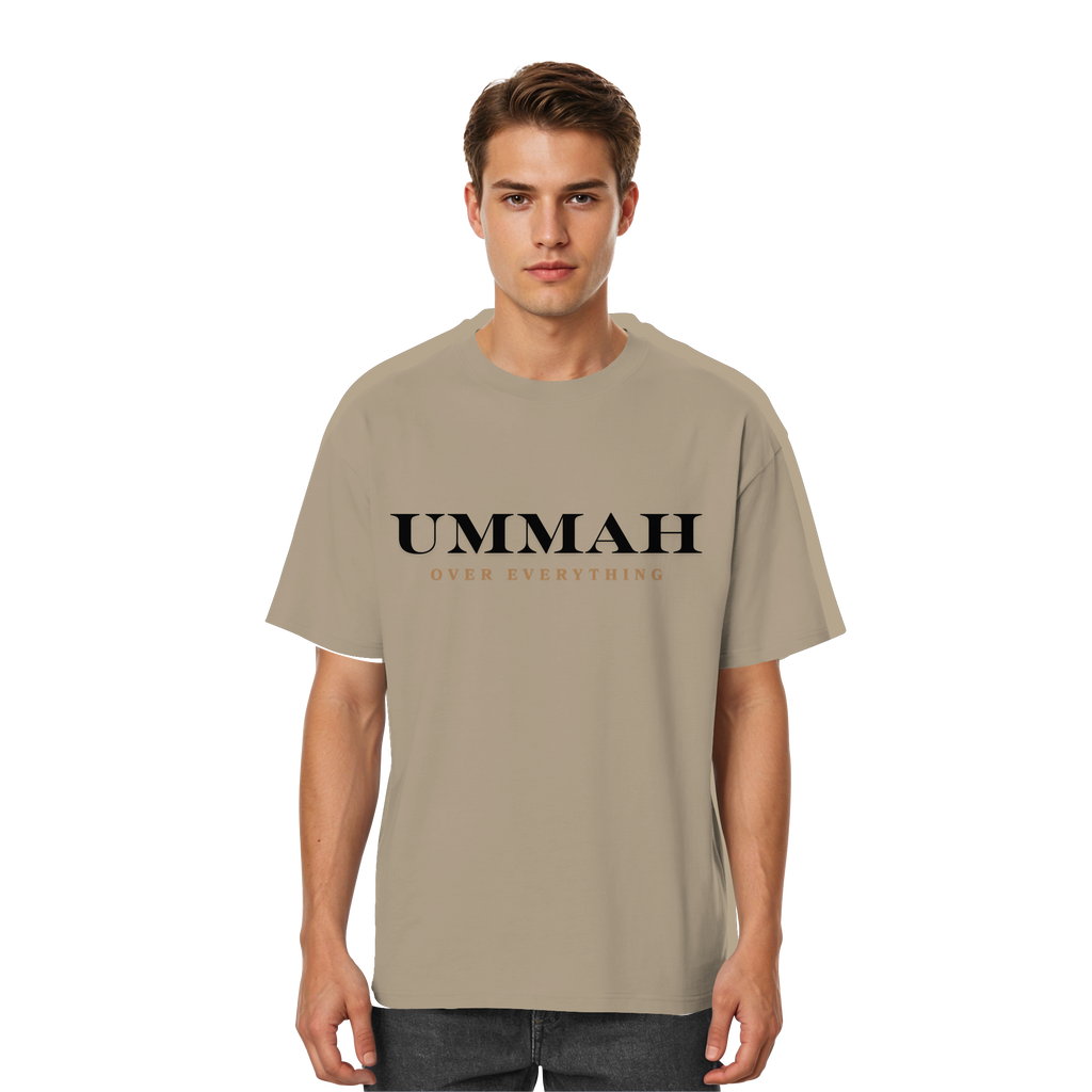 UMMAH OVER EVERYTHING - Streetwear Oversized T-Shirt
