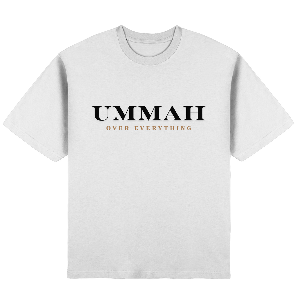 UMMAH OVER EVERYTHING - Streetwear Oversized T-Shirt